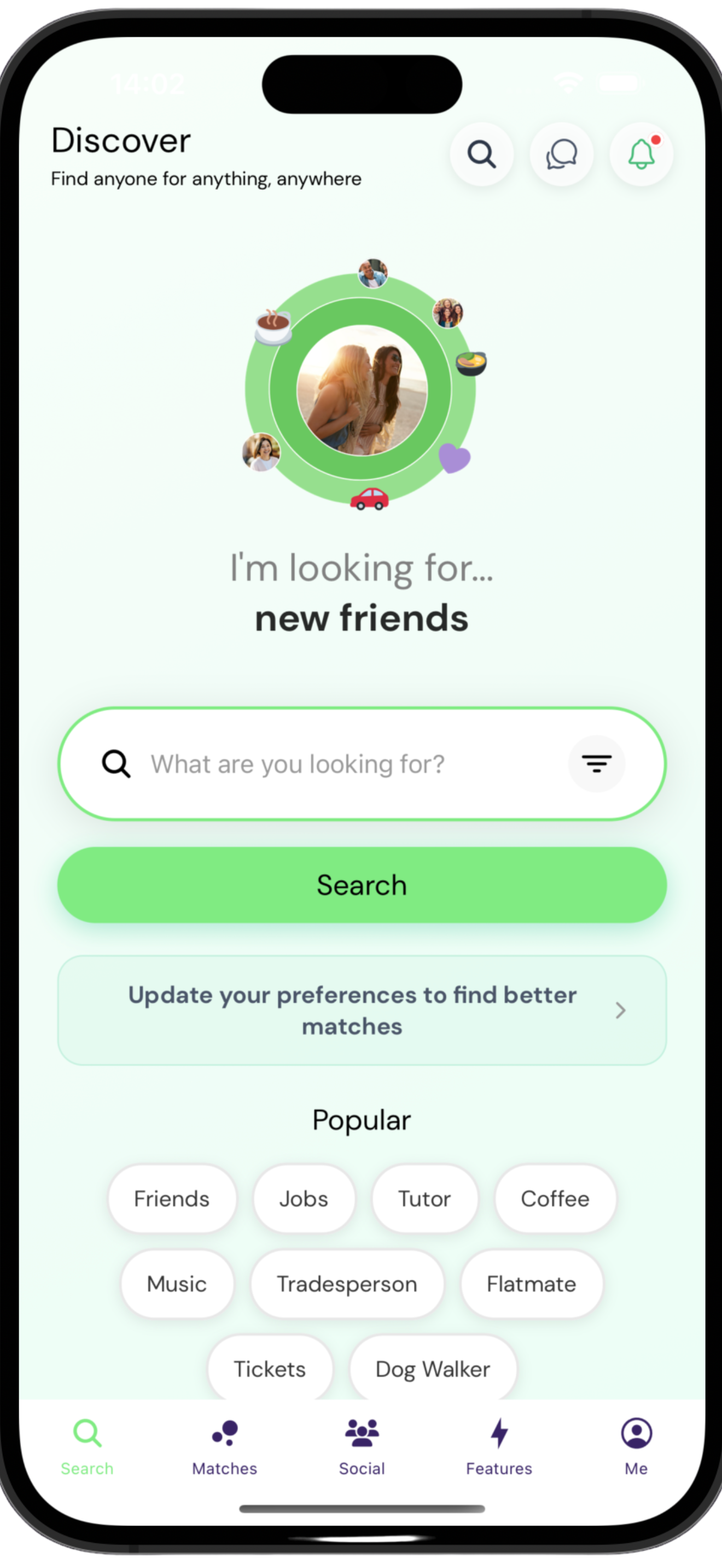 Swap App Screenshot
